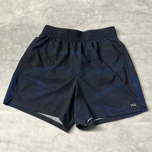 DSG Dicks Sporting Goods running shorts. Mens small. Inner brief. Navy topo
